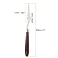 thumbnail image 2 of Uxcell E4 Painting Palette Knife Stainless Steel Art Spatula Scraper Mixing Tool for Acrylic, 2 of 7