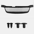 thumbnail image 7 of Spec-D Tuning Black LED Halo Projector Headlights + Mesh Bumper Hood Grille Compatible with 2000-2003 Nissan Sentra Left + Right Pair Headlamps Assembly, 7 of 7