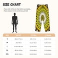 thumbnail image 3 of Rocae Yellow Mandala for Women's Pajama Pants Pj Pants Lounge Pants-Small, 3 of 6