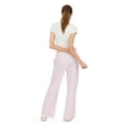 thumbnail image 5 of Forever 21 Women's Nylon Wide Leg Pant with Lace Trim, Sizes XS-XL, 5 of 5
