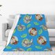thumbnail image 1 of Manta de dibujos animados de Toy Story para niños y niñas, súper suave, acogedora y cálida, manta de franela ligera y difusa para sofá, cama, viajes y regalos de campamento, 80 x 60 pulgadas, 1 of 8