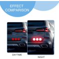 thumbnail image 3 of EcoNesxp Autocollants de Véhicule Pièces pour Animaux avec Autocollants Réfléchissants pour Voiture SUV pour Camions Voitures RV Rouges, 3 of 5