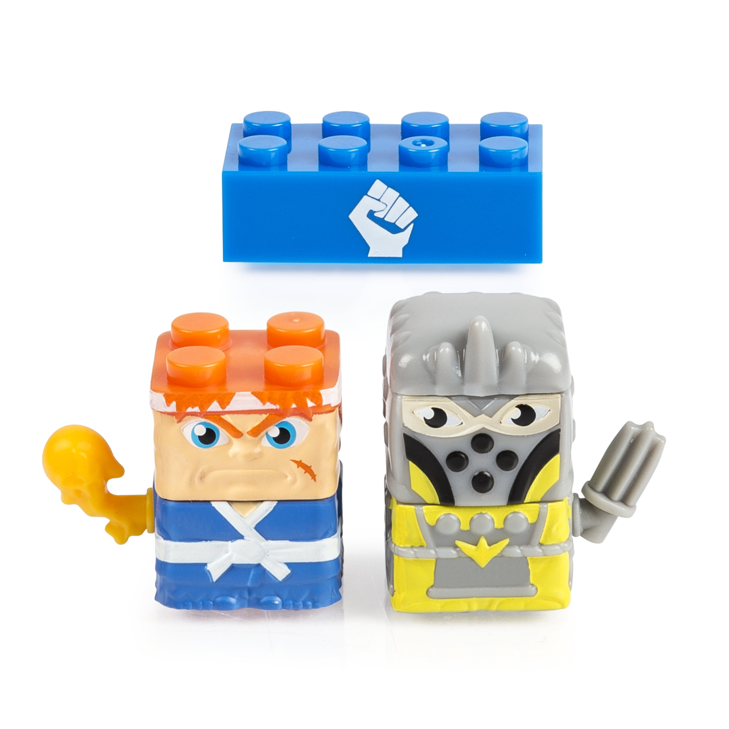 New in Package Sick Bricks Beam-to-Play 2-pack Macho Mike /& Cheese Grater
