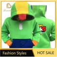 thumbnail image 4 of Sudaderas con capucha de anime para cosplay, camisetas con estampado 3D de 4 a 16 años, camisetas de manga corta, camisetas nuevas de dibujos animados de 2024, sudaderas con capucha de Leon Crow, 4 of 5