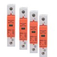 thumbnail image 1 of 4Pcs Surge Protective Device 1P AC 420V SPD DIN Rail Mounting Detachable Design SPD House Arrester Protector Home Lightning Protection Potential Poureders, 1 of 7