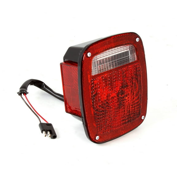 Omix-Ada by RealTruck | 12403.07 | Tail Light Assembly, Left, Black | OE Reference: 5758255 | Compatible with 1981-1986 Jeep CJ