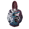thumbnail image 3 of Sudadera con capucha de moda con cremallera, sudaderas con capucha de tendencia con cremallera, sudadera cómoda para hombre, sudadera con capucha versátil para hombre, ropa para hombre, 3 of 4