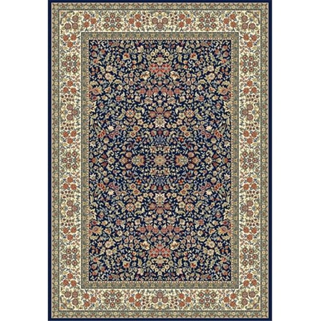 Dynamic Rugs AN212570783434 Ancient Garden 2 ft. 2 in. x 11 in. 57078-3434 Rug - Blue/Ivory