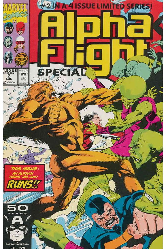 Alpha Flight Special #2 VF ; Marvel Comic Book