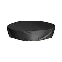 Round Pool Cover 7.05ft Solar Cover for Above Ground Pools Stock Tank Protector Hot Tub Accessories Waterproof Dustproof Foldable Sun Rain Protection Outdoor