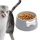 thumbnail image 1 of Tazón de comida para gatos Platos de alimentación antideslizantes estables convenientes Decorados, Comedero moderno, Tazón de agua para gatos cachorro Gris, 1 of 8