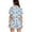 R319-Light Blue, variant on RMGVDSD Pajama Sets for Women 2 Piece Halloween Ghost Pumpkin Print Pajamas Short Sleeve Top and Shorts Cozy Loungewear Outfit for Holiday Party