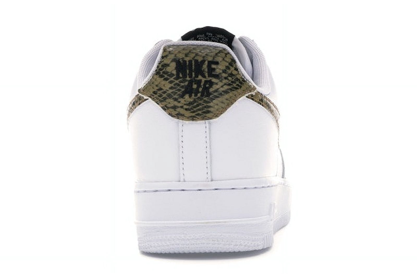 Nike Men's Air Force 1 Low Retro Ivory Snake Basketball Shoes
