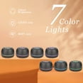 thumbnail image 6 of FVLOENG Essential Oils Aromatherapy Diffuser Mist Ultrasonic Humidifiers Vaporizer for Large Room Home Bedroom Office Car, with Remote Control (Black), 6 of 10