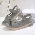 thumbnail image 4 of Orthopedic Sandals for Women Wide Width,Women's Sport Soft Cushion Comfortable Walking Sandal Arch Support Orthotic Athletic Travel Summer Shoes Dressy, 4 of 7