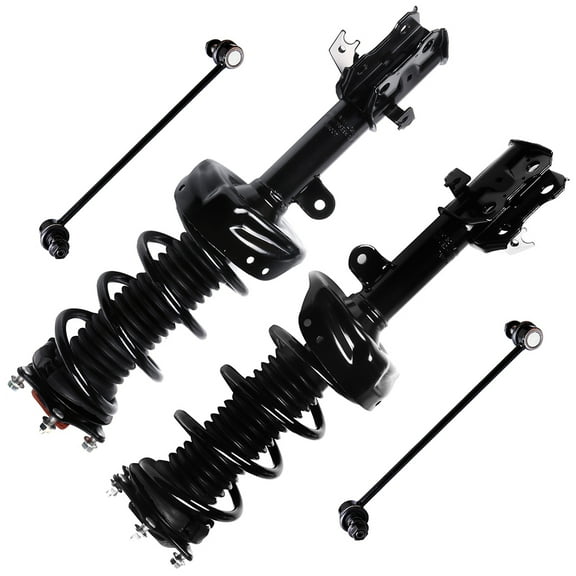 AUTOMUTO Struts & Shocks Quick-Strut Front Strut Spring Assembly Stabilizer Bar Link Fit For 2007-2014 for Honda CR-V