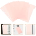 thumbnail image 3 of 6pcs Binder Dividers with Tabs Office Paper Sheet Protectors 6-hole Page Dividers(A6), 3 of 7