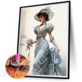 thumbnail image 3 of 5D DIY Kit Mujer Del Arte Artesanal 30x40cm, 3 of 8