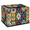 Multicolor 4, variant on CURLYOOT Floral Paisley Storage Bin with Zipper Lid Foldable Storage Basket Box Mandala Clothes Organizer Container for Closet, Shelf, Bedroom, Home Decor
