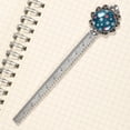 thumbnail image 3 of Christmas snowflakes Bookmarks: Vintage Silver Lace-Edged Bookmark - a Gift for Readers and Book Lovers, 3 of 5