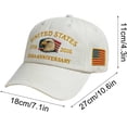 thumbnail image 7 of 250th Anniversary USA Hat Adjustable embroidered Bald Eagle Baseball Cap United States 250th Anniversary Hat for Men Women, 7 of 7