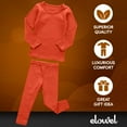 thumbnail image 5 of Elowel Pajama Set for Women and Men 2 Pack 100% Cotton Adult PJs Coral Size M, 5 of 7