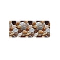 thumbnail image 1 of TIELUTT Corridor Stone Patterned Carpet 3D Pebble Pattern Entrance Carpet Washable Carpet Rugs Big for Living Room Cute Area Rug Living Room Carpet 8x10 Blankets and Throws Rugs for Bedrooms, 1 of 5
