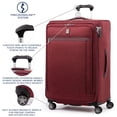 thumbnail image 2 of Equipaje Travelpro Platinum Elite Softside de 29 pulgadas, rojo burdeos, 2 of 6