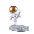 thumbnail image 3 of Soporte creativo para teléfono móvil con forma de astronauta, soporte plano para escritorio, soporte para teléfono móvil, adornos artesanales, 3 of 3