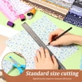 thumbnail image 6 of 42PCS 10x10 inch Charm Packs Cotton Fabric Bundles Cotton Fabric Square Patchwork Squares Floral Patterns Printed DIY Cloths for Sewing Quilting Scrapbooking, 6 of 11