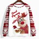 thumbnail image 5 of Sudadera de Cuello Redondo de Navidad Para Mujer Moda Casual Manga Larga Estampado Tops Blusa Odeerbi ODB196805, 5 of 5