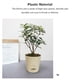 thumbnail image 5 of Maceta para plantas Inteprter con Control de raíces macetas de plástico suculentas para Jardín grande con orificio de drenaje Patio Jardín y Patio Caqui, 5 of 6