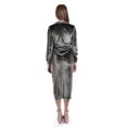 thumbnail image 3 of Vestido camisero de terciopelo Roman Fashion /Juvenil, 741 (Verde militar) verde oscuro EG, 3 of 5