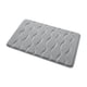 thumbnail image 1 of Alfombrilla de baño para inodoro con forro polar, absorbente de agua y antideslizante. Alfombrilla de baño con textura para separar zonas húmedas y secas. Alfombra suave y absorbente para el suelo, 1 of 6
