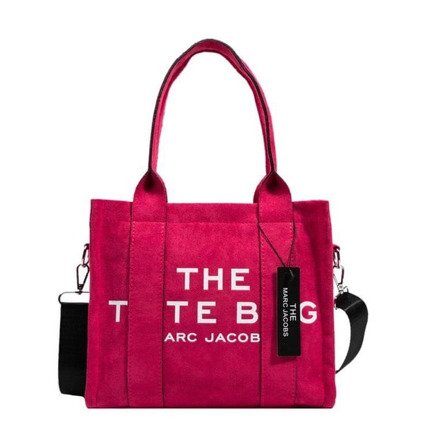 Marc Jacobs The Tote Bag Bolso De Mujer Retro Gamuza Hombro De Gran Capacidad/Mensajero Gao Jiahui unisex