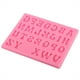 thumbnail image 5 of Molde de silicona, moldes de silicona con forma de letras, herramienta de decoración para hacer fondant, pasteles, chocolate, dulces, cubitos de hielo, rosa, 5 of 7