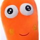 thumbnail image 4 of Peluche de zanahoria de 45 cm, suave y abrazable, con ojos grandes, ideal para niños, ideal como regalo para el hogar., 4 of 5