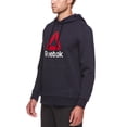 thumbnail image 2 of Reebok Men's and Big Men's Active Delta Fleece Hoodie, up to Size 3XL, 2 of 4