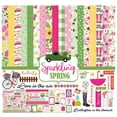thumbnail image 1 of Inkdotpot Floral Theme Collection Double,Sided Scrapbook Paper Kit Cardstock 12"x12" Card Making Paper Pack Of With Sticker Sheet - 16 Pages - Multicolor, 1 of 4