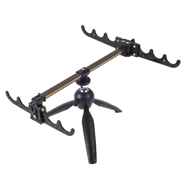 Portable Fishing Rod Holder Adjustable Lightweight Foldable Bracket 