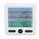thumbnail image 1 of Termómetro interior, termómetro interior Color digital Reloj de cabecera digital Reloj digital Temperatura Diseño aerodinámico, 1 of 12