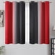 thumbnail image 2 of Cortinas Blackout Estelar Textiler Rojo/Negro 137x137 cm 2 Paneles, 2 of 9