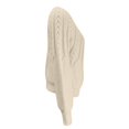thumbnail image 6 of NMMUED Sweaters for Women Pullover Sweaters for Women Knit Sweater for Women Cable Knit Sweater Women, Beige L, 6 of 8