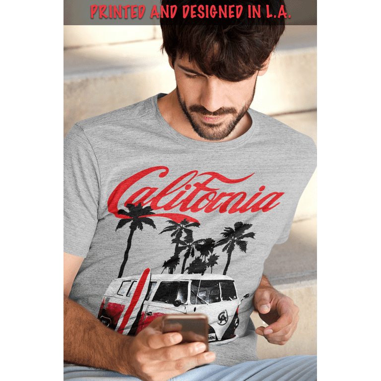 California Dreaming Beach Van And Surfboard T Shirt California Dreaming Beach Van And Surfboard T Shirt