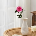 thumbnail image 5 of Valentine Decor, Ongmies Artificial Flowers Fake Roses, Realistic Silk Long Stem Red Roses Bouquet for Wedding Centerpiece Home Decor Party & Valentines, 5 of 8