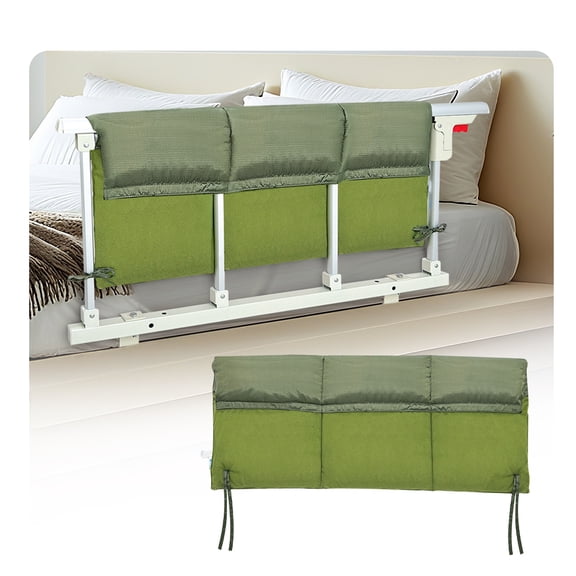 Bed Rail Pads for Adult Beds - Full & Twin Size Bed Rail Covers, Padded Cushion Protector for Guard Rails