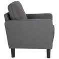 thumbnail image 2 of Washington Park Upholstered Chair in Dark Gray Fabric, 2 of 4