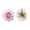 I, variant on CoreLiving Mini Silk Flower Heads, Artificial Fake Rose Daisy Sunflower Faux Flowers Bulk for DIY Crafts, 3D Loose Fabric Floral for Wedding Hair Cap Dress Decor