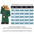 thumbnail image 2 of TEMOFON Women's Off The Shoulder Tops Sexy Long Sleeve Twist Knot T-Shirts Casual Cold Shoulder Blouse Green, 2 of 6