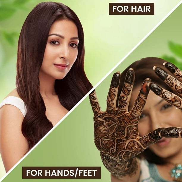 Nupur Henna with Goodness of 9 HERBS for silky & shiny hair - 400